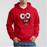 Red Fleece Spongbob Hoodie